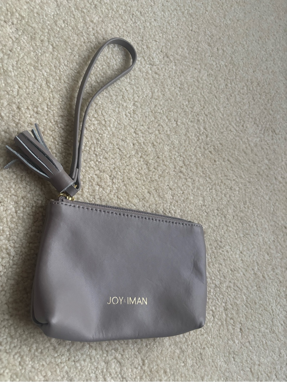 Joy & Iman Wristlet Pouch - Grey
